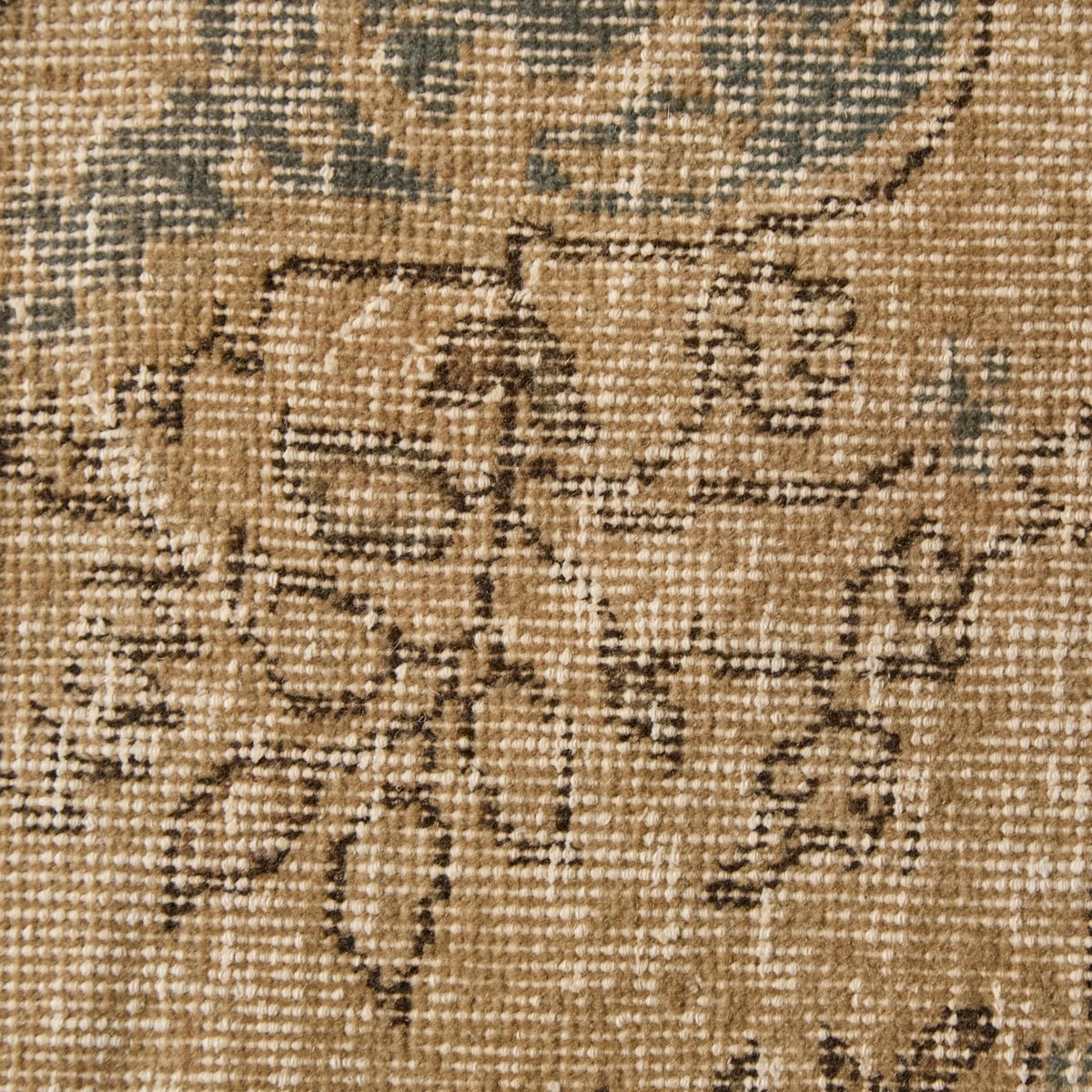 Uzes Vintage Rug | 6'8.5" x 10'1.5" - elsie green - textiles