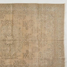 Uzes Vintage Rug | 6'8.5" x 10'1.5" - elsie green - textiles