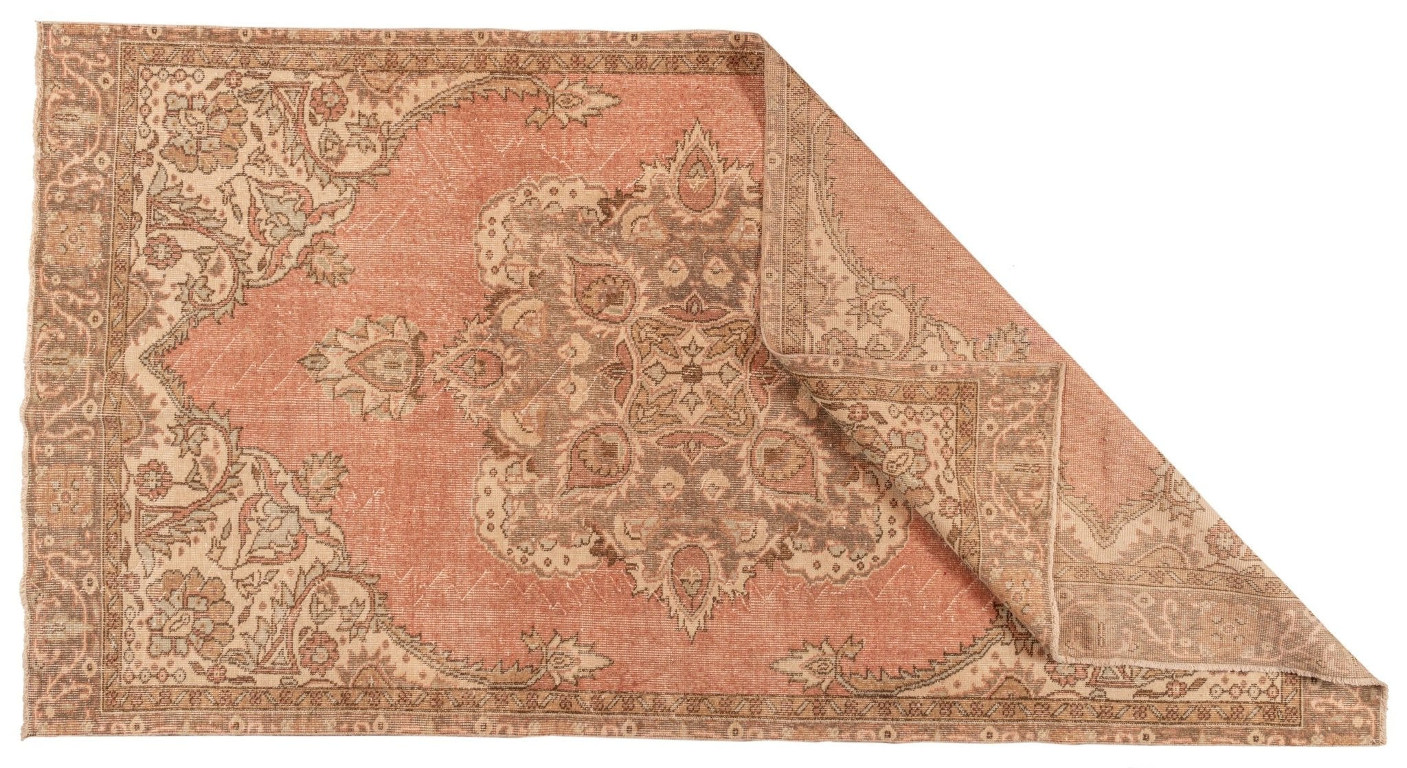 Valance Vintage Rug | 5'1" x 9'9" - elsie green - textiles