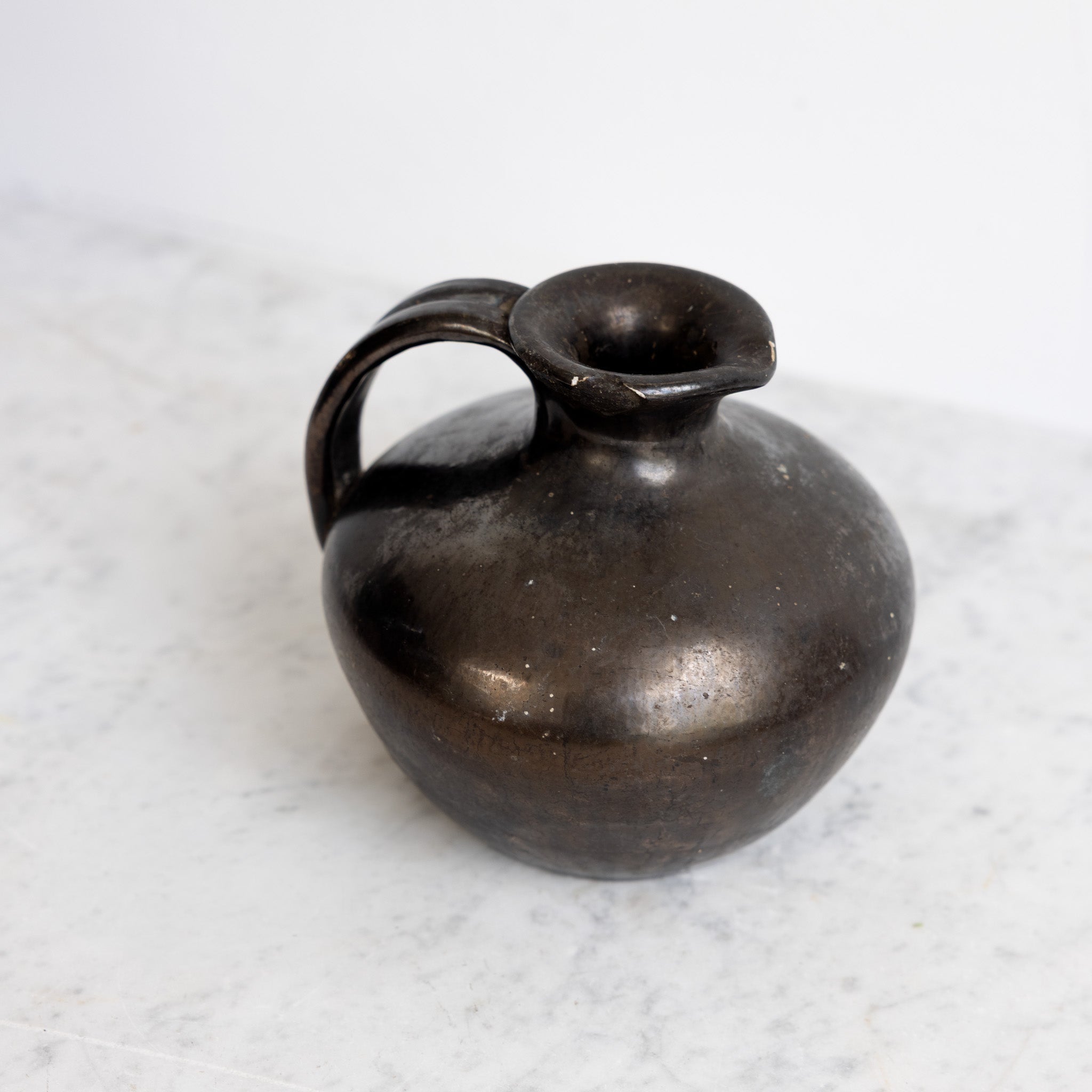 Vallauris Stoneware Pitcher with Lustrous Glaze - elsie green - the french kitchen