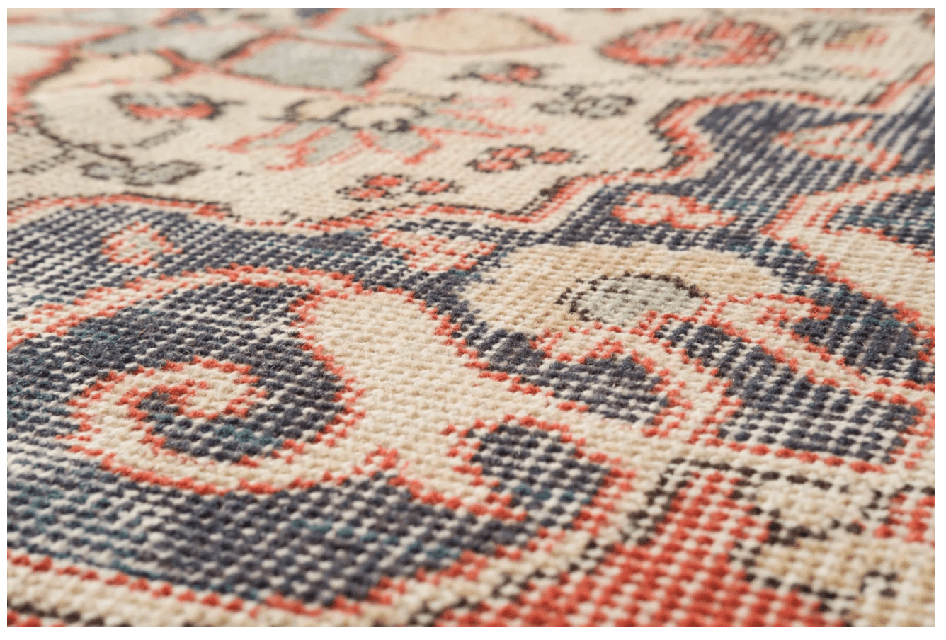 Varto Vintage Rug | 6'5" x 10'11" - elsie green - Textiles