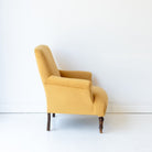 Velvet Napoleon III Arm Chair - elsie green - furniture