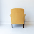 Velvet Napoleon III Arm Chair - elsie green - furniture