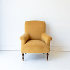 Velvet Napoleon III Arm Chair - elsie green - furniture