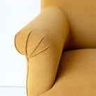 Velvet Napoleon III Arm Chair - elsie green - furniture