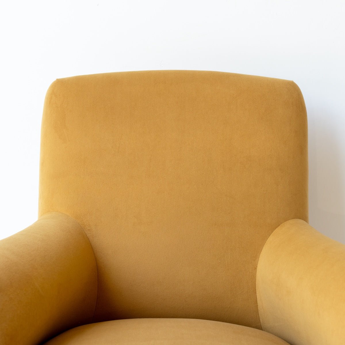 Velvet Napoleon III Arm Chair - elsie green - furniture
