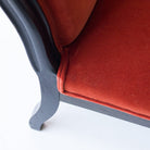 Velvet Napoleon III Chair - elsie green - Furniture