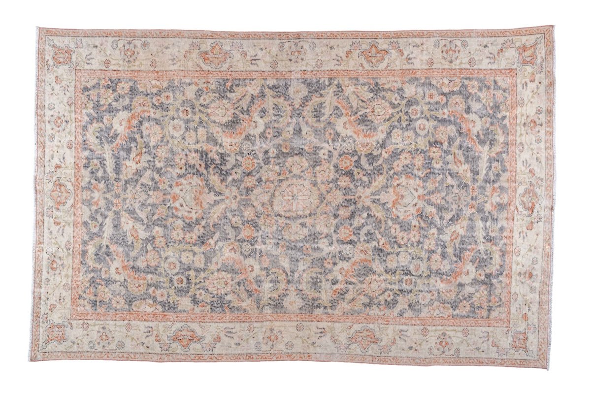 Vertou Vintage Rug | 5'1" x 9'2" - elsie green - textiles