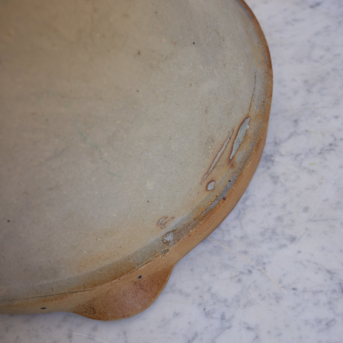 Very Large Antique Tian with Wood Spoon - elsie green - the french kitchen