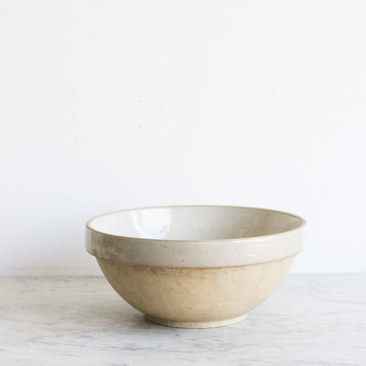 Very Large Vintage Stoneware Bowl - elsie green - The French Kitchen