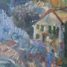 Village With Laurel Trees Oil Painting | Pierre Pruvost - elsie green - Art