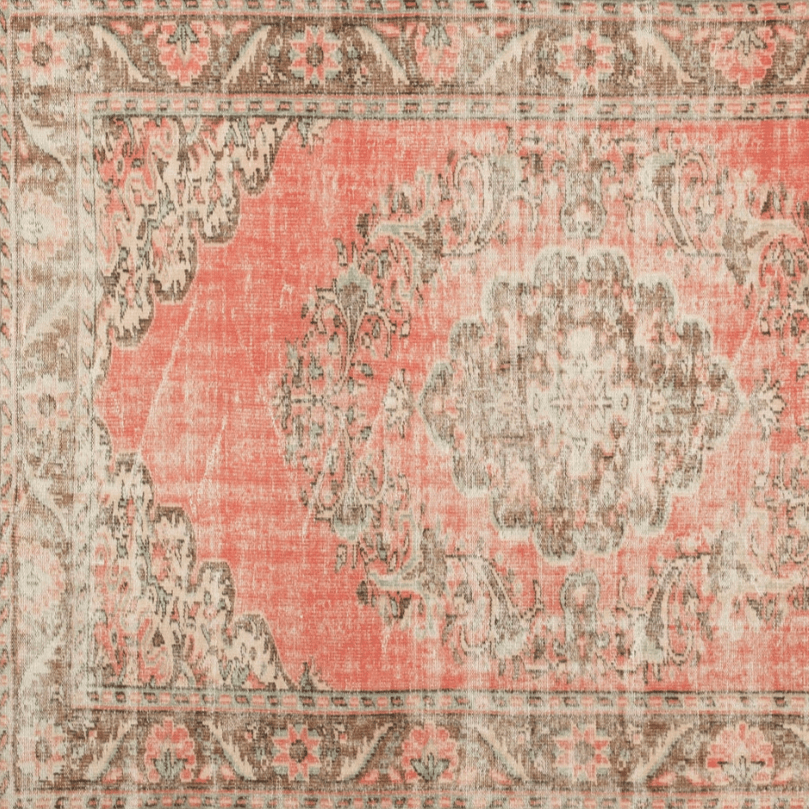 Vincenzo Vintage Rug | 6'1" x 9'3" - elsie green - Textiles