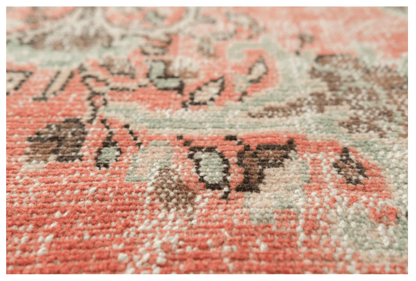 Vincenzo Vintage Rug | 6'1" x 9'3" - elsie green - Textiles