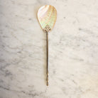 Vintage Abalone Spoon - elsie green - the french kitchen