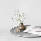 Vintage Aluminum Moroccan Tray - elsie green - French Kitchen