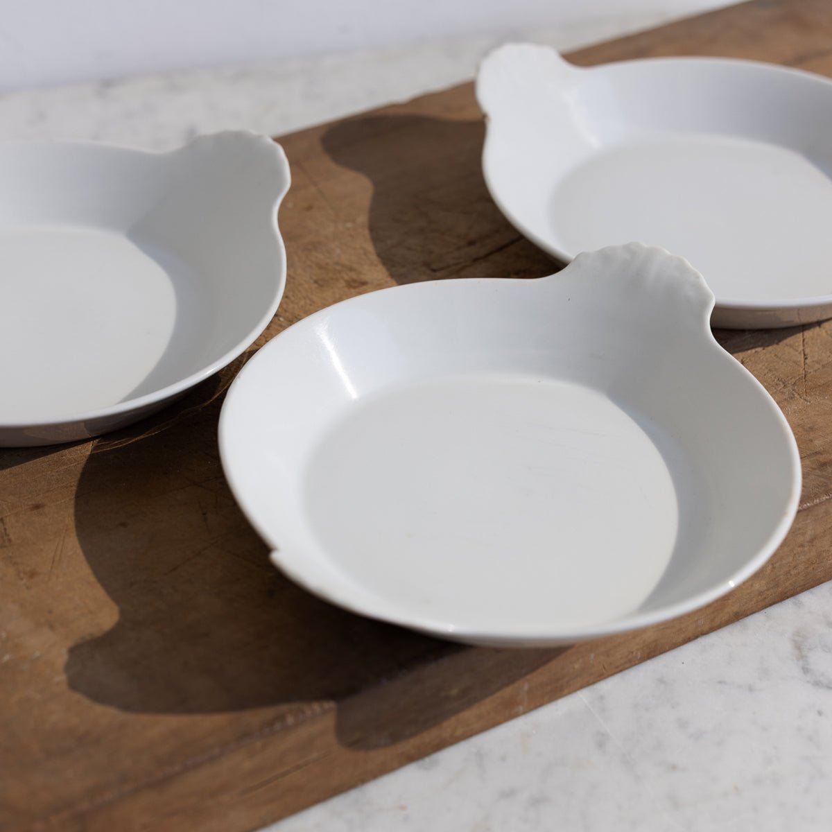 Vintage Apilco Baker Set of 4 with Antique Pastry Cutter - elsie green - the french kitchen