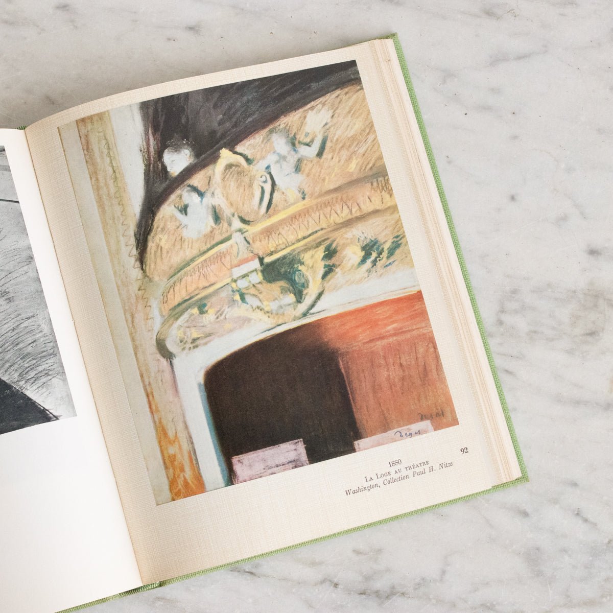 Vintage Art Book | Degas - elsie green - decor