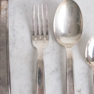 Vintage Art Deco Flatware set of 37 - elsie green - The French Kitchen