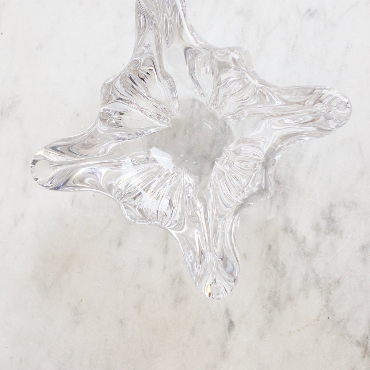 Vintage Baccarat Crystal Ashtray - elsie green - decor