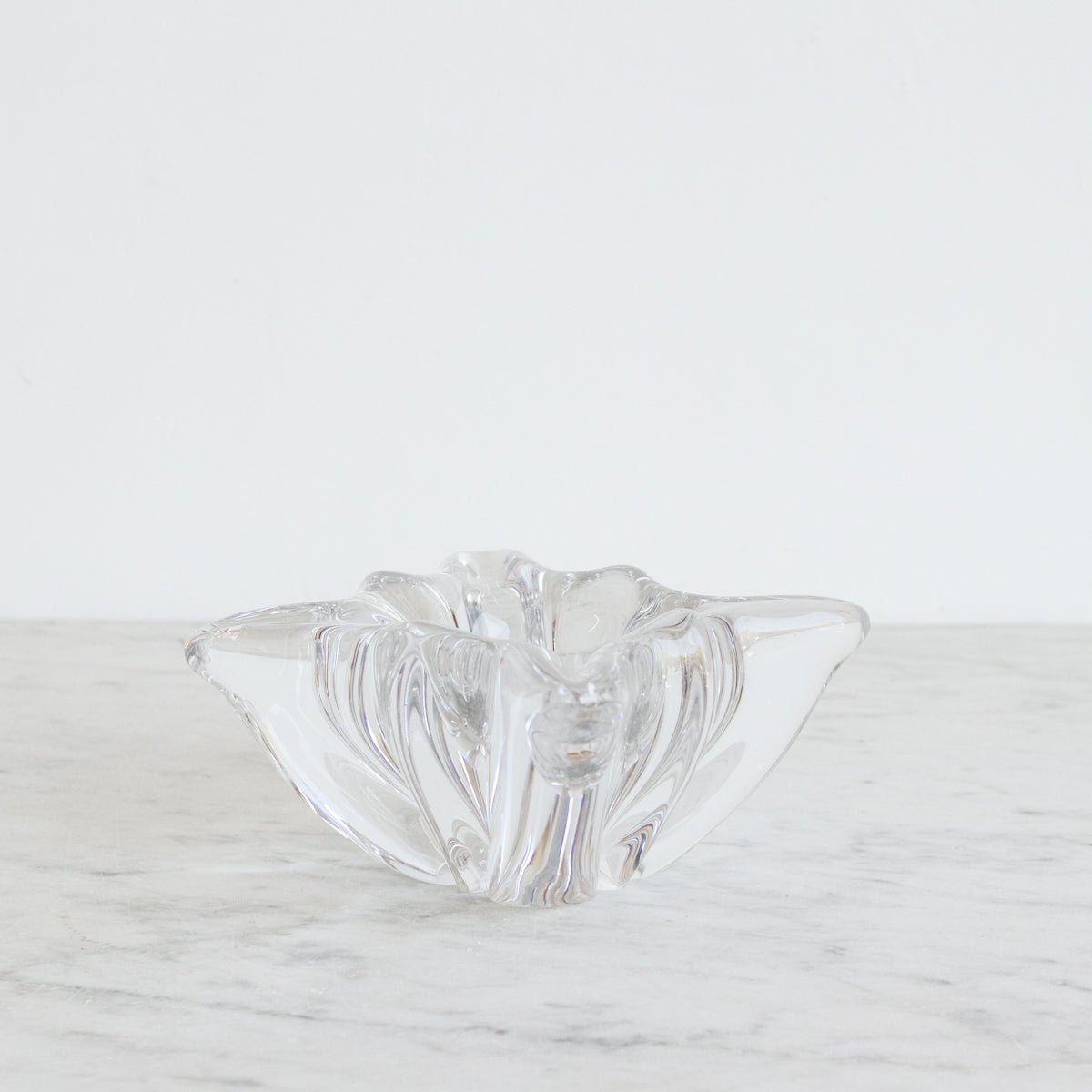 Vintage Baccarat Crystal Ashtray - elsie green - decor