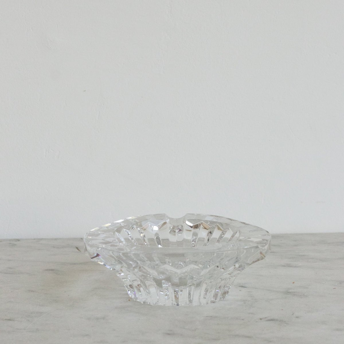 Vintage Baccarat Crystal Ashtray - elsie green - decor