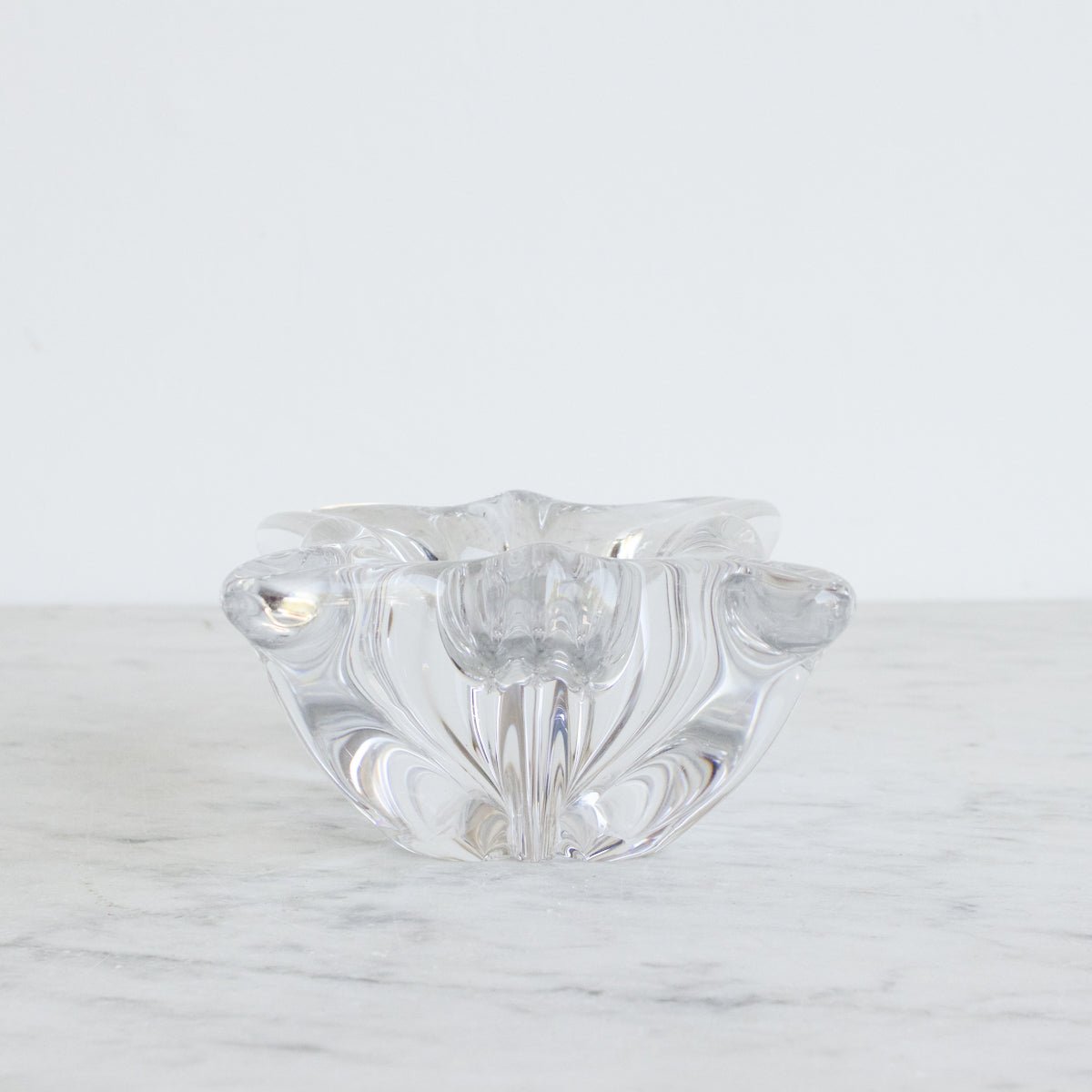 Vintage Baccarat Crystal Ashtray - elsie green - decor