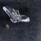 Vintage Baccarat Crystal Coupe - elsie green - decor