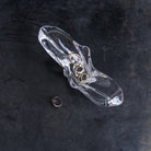 Vintage Baccarat Crystal Coupe - elsie green - decor