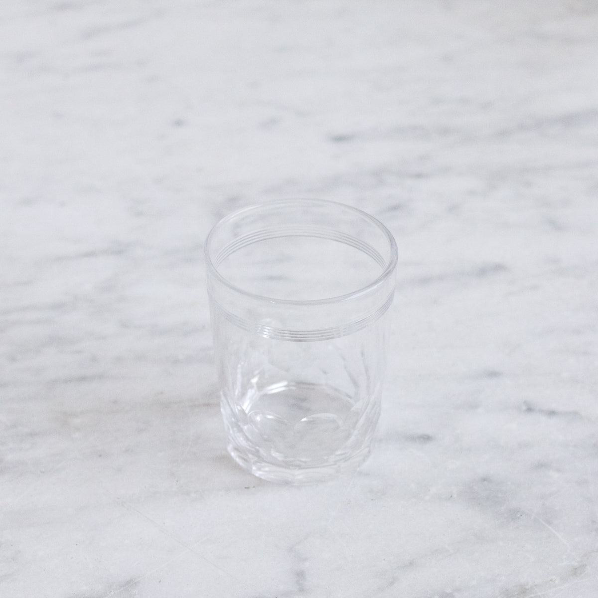Vintage Baccarat Crystal Glass With Bone Spoon - elsie green - the french kitchen