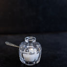 Vintage Baccarat Crystal Jam Jar - elsie green - Glassware .