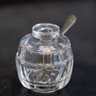 Vintage Baccarat Crystal Jam Jar - elsie green - Glassware .