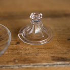 Vintage Baccarat Crystal Mustard Pot - elsie green - the french kitchen