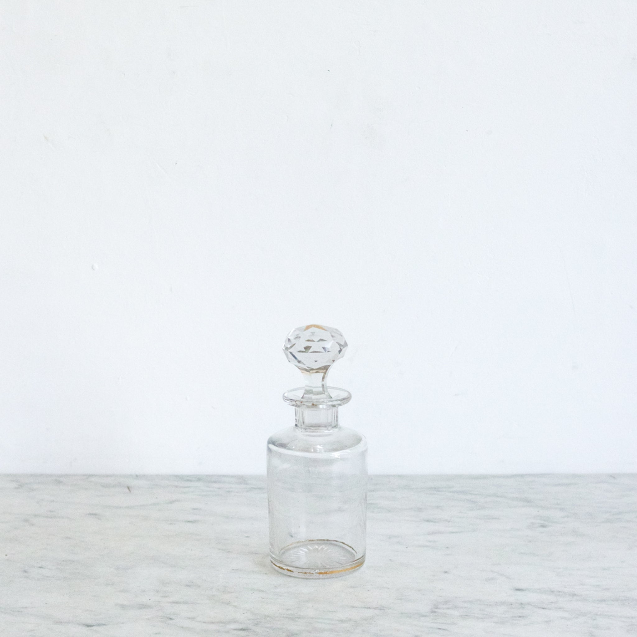 Vintage Baccarat Crystal Vanity Bottle - elsie green - decor