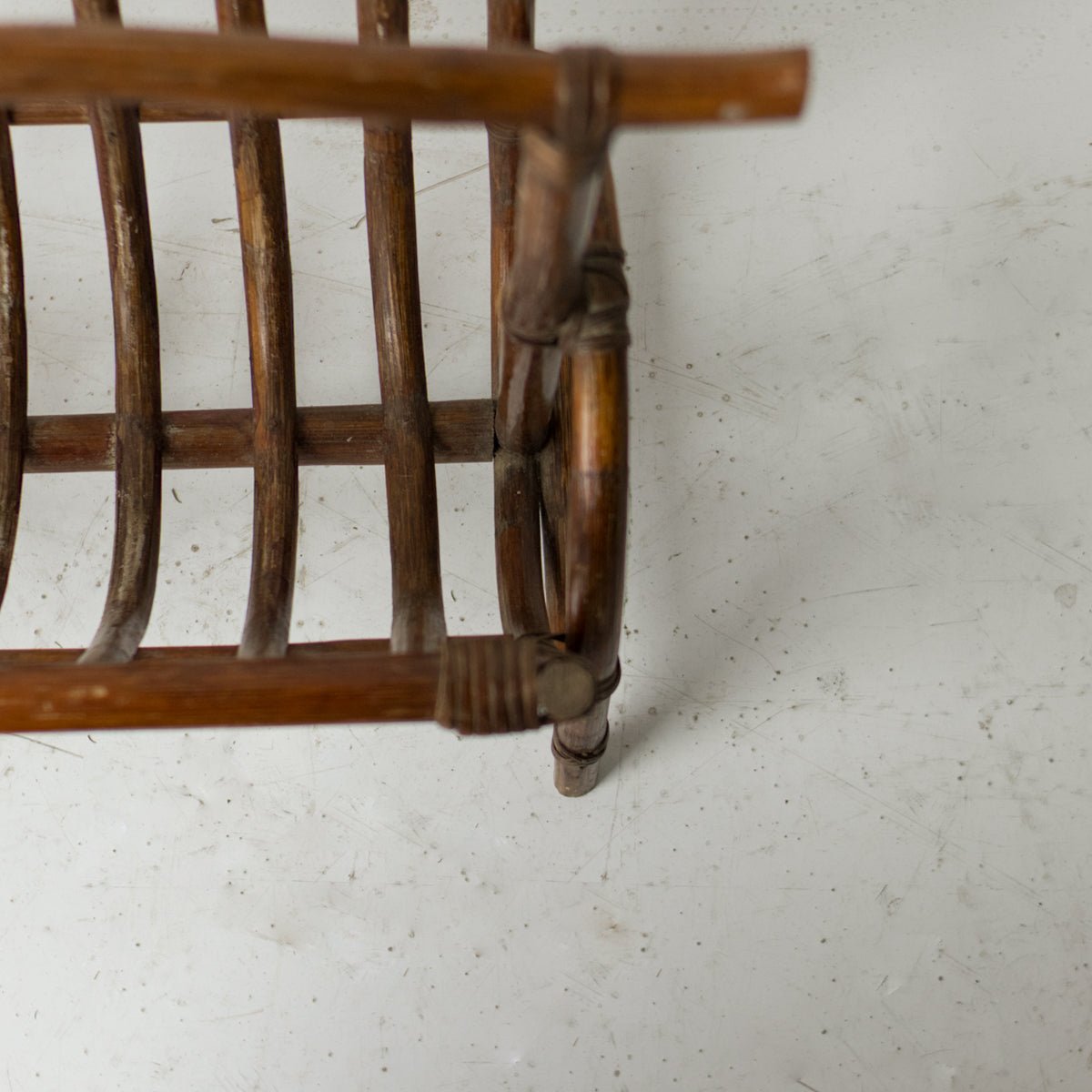 Vintage Bamboo Magazine Stand - elsie green - decor