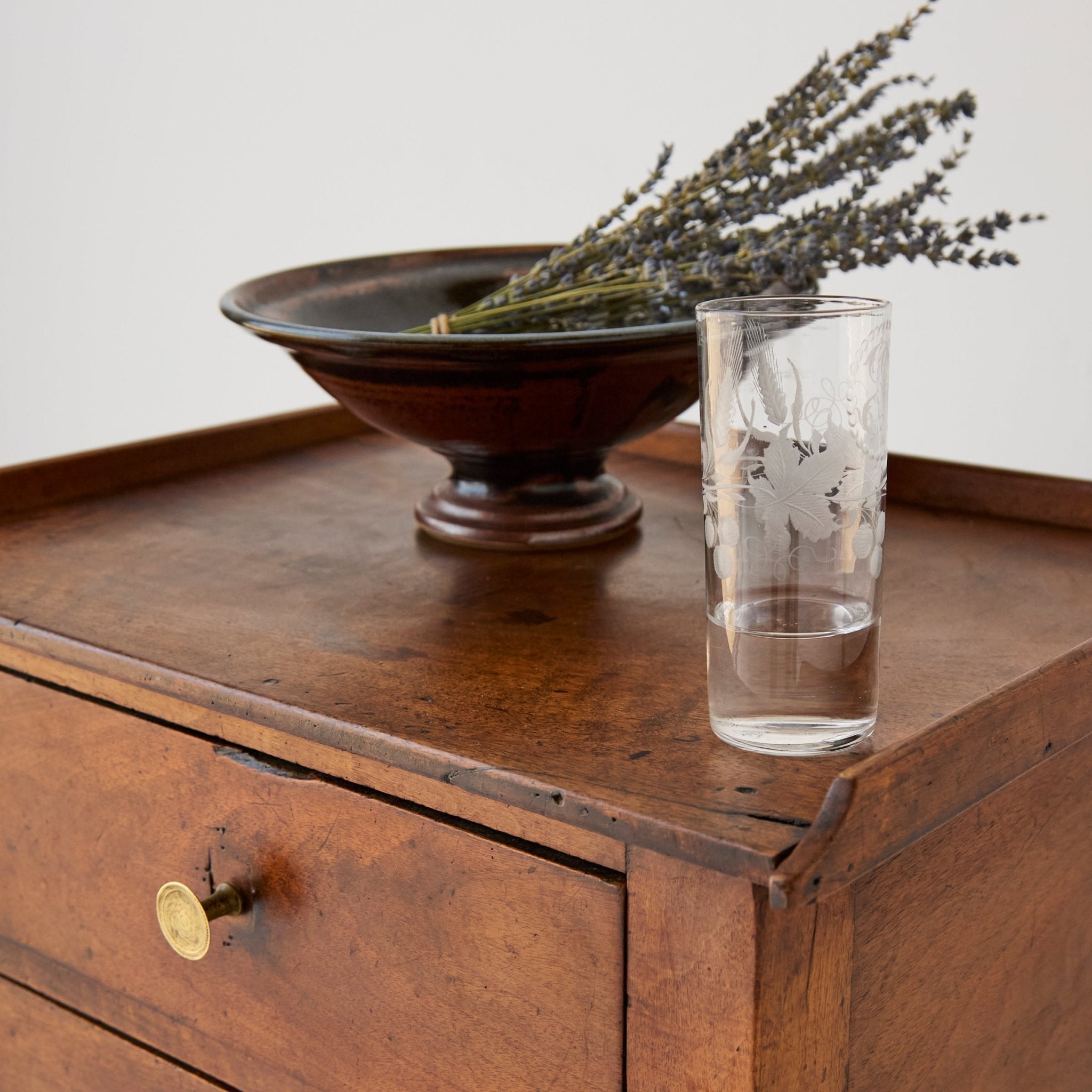Vintage Bedside Table - elsie green - furniture