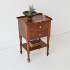 Vintage Bedside Table - elsie green - furniture