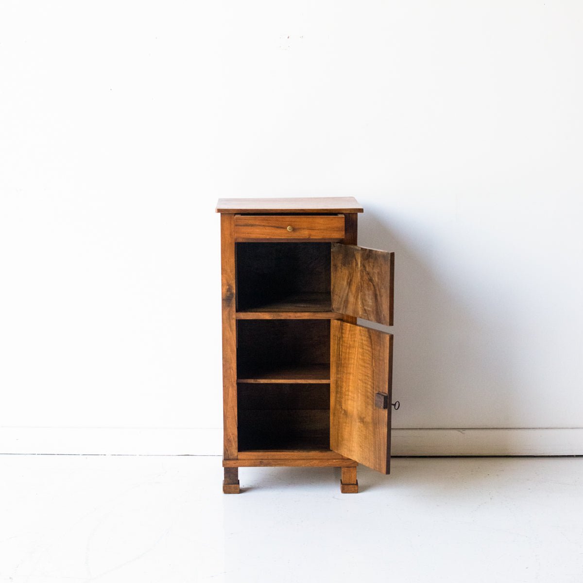 Vintage Bedside Table With Book - Matched Face - elsie green - furniture
