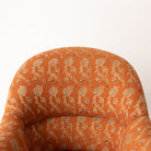 Vintage Block Print Crapaud Chair | Rupa Saffron - elsie green - furniture
