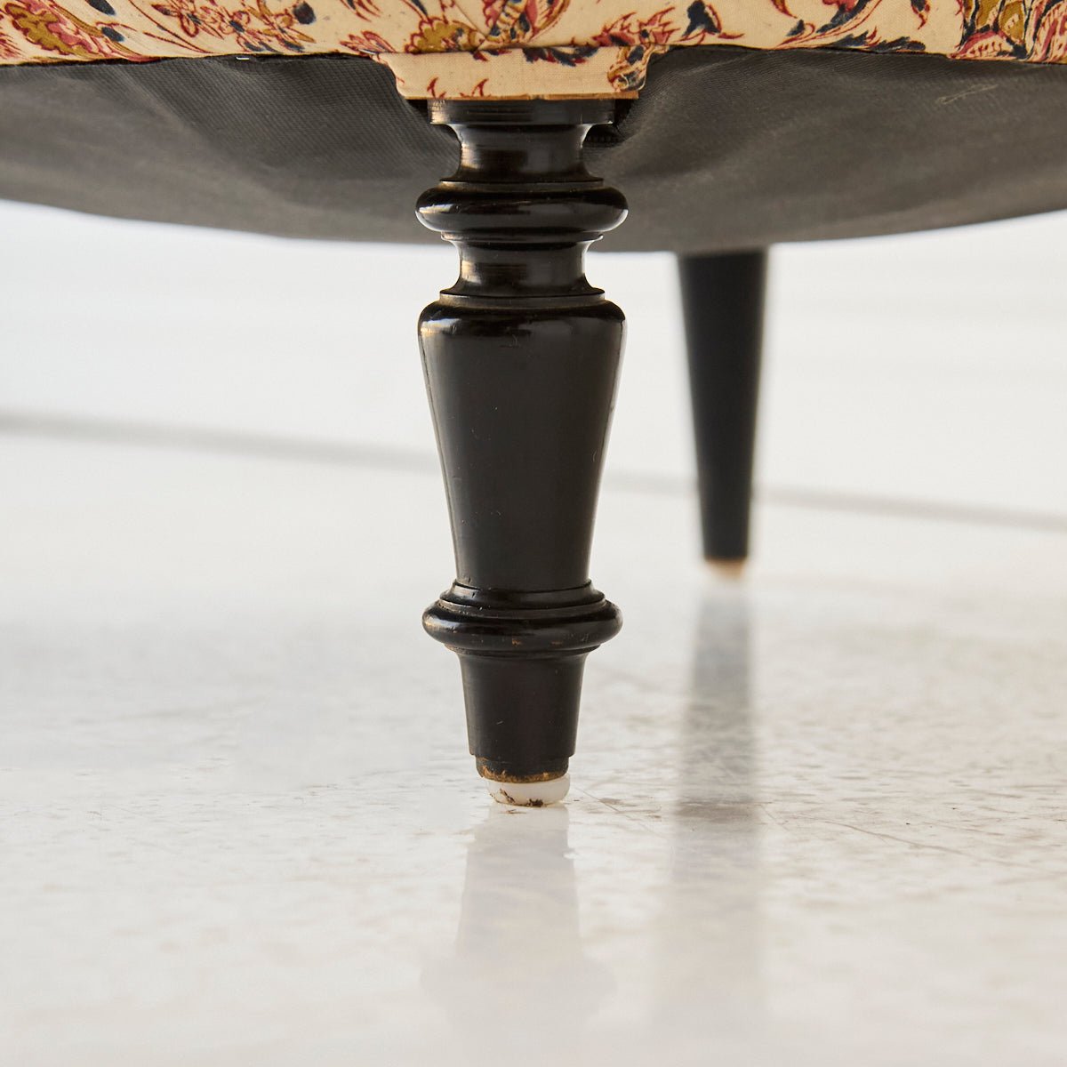 Vintage Block Print Crapaud Chair | Zara - elsie green - furniture