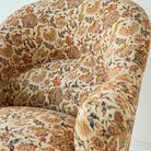 Vintage Block Print Crapaud Chair | Zara - elsie green - furniture