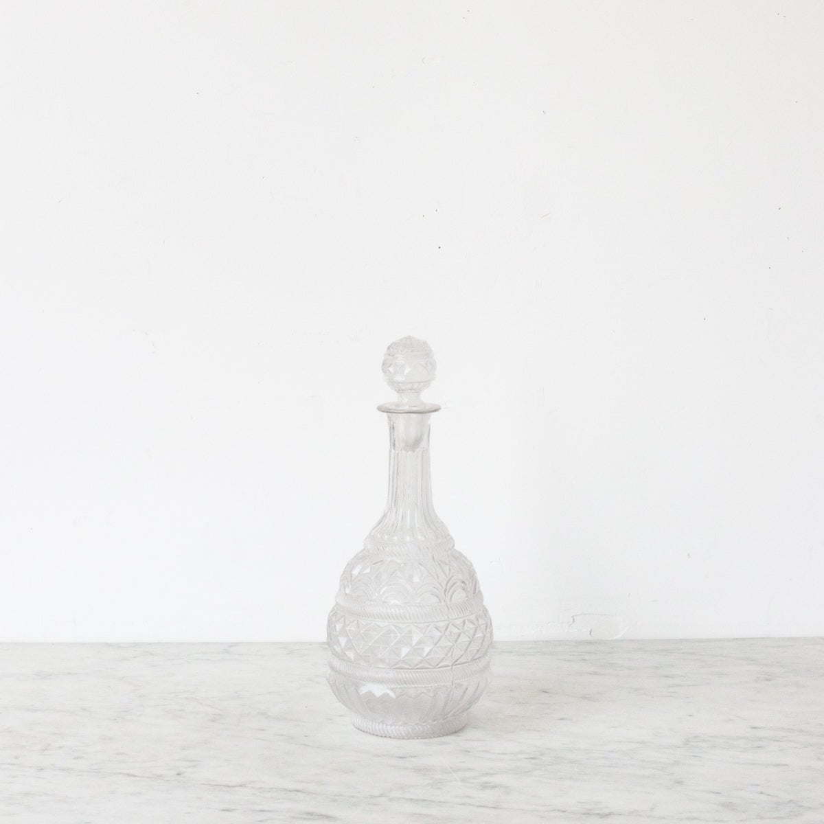 Vintage Blown Glass Decanter - elsie green - the french kitchen