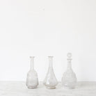 Vintage Blown Glass Decanter - elsie green - the french kitchen