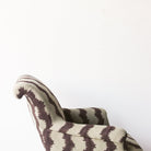 Vintage Bock Print Arm Chair | Valencia Coco - elsie green - Furniture