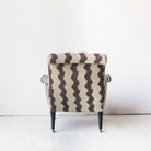 Vintage Bock Print Arm Chair | Valencia Coco - elsie green - Furniture