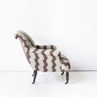 Vintage Bock Print Arm Chair | Valencia Coco - elsie green - Furniture