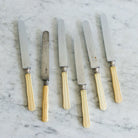 Vintage Bone Knife Set of 6 - elsie green - the french kitchen