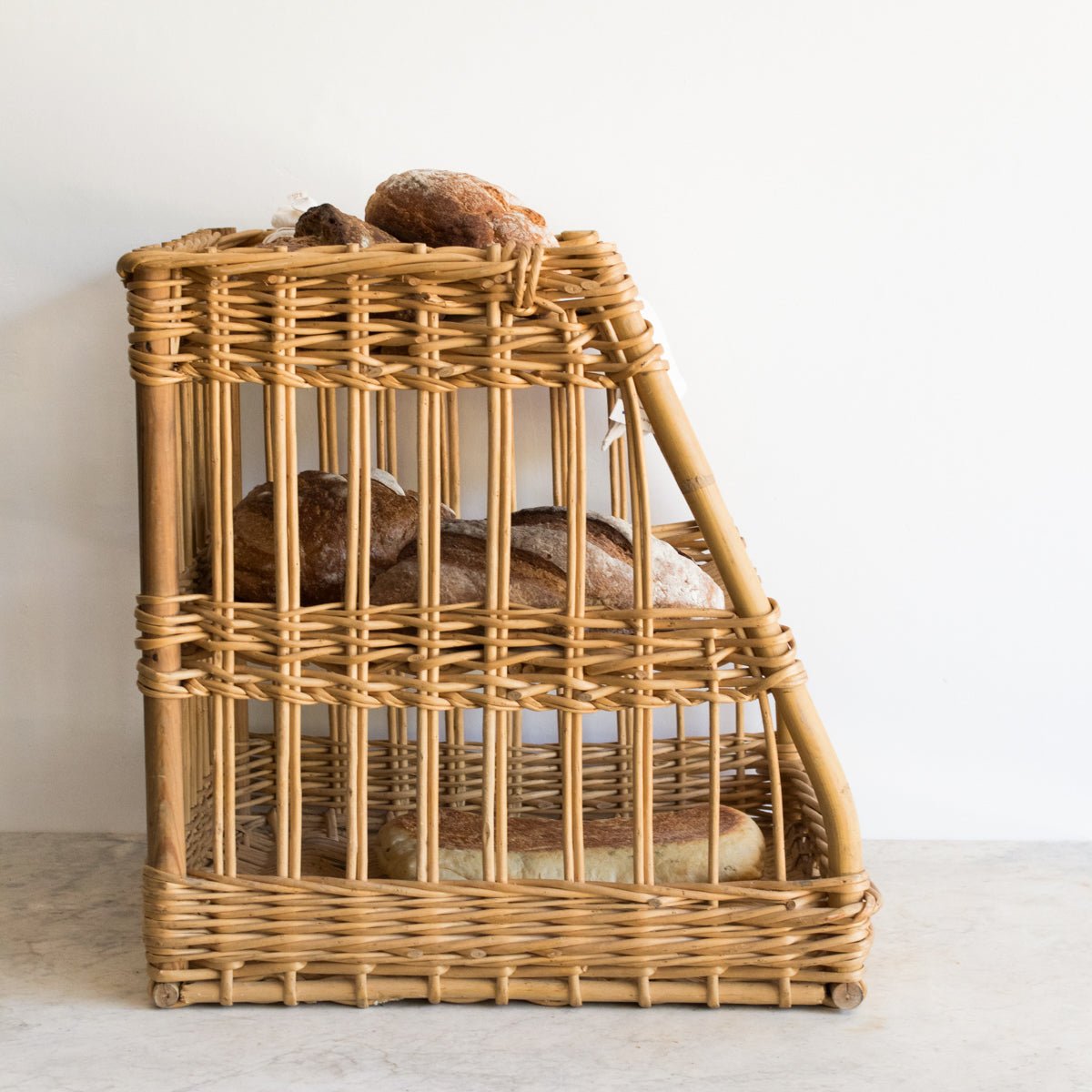 Vintage Boulangerie Basket - elsie green - decor