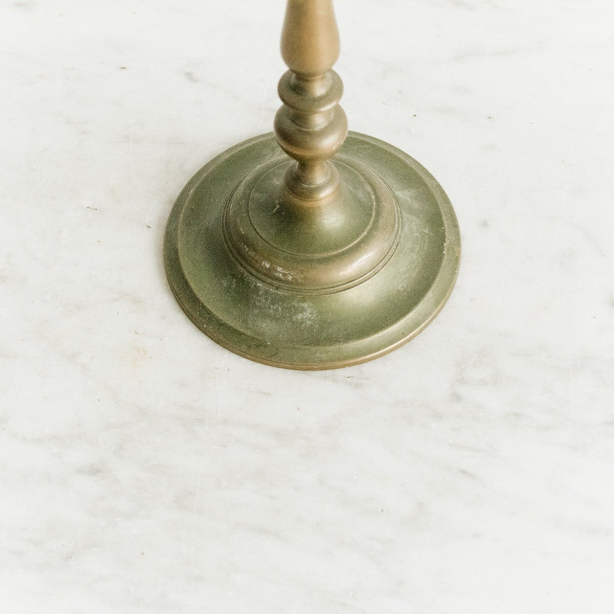 Vintage Brass Candlestick - elsie green - decor