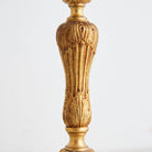 Vintage Brass Candlestick Lamp - elsie green - decor
