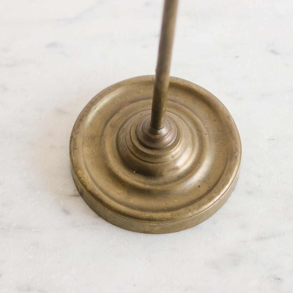 Vintage Brass & Enamel Task Lamp - elsie green - decor